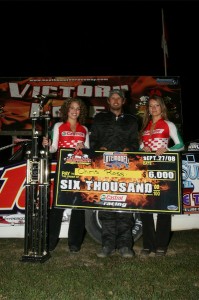 Chris Ross in victory lane